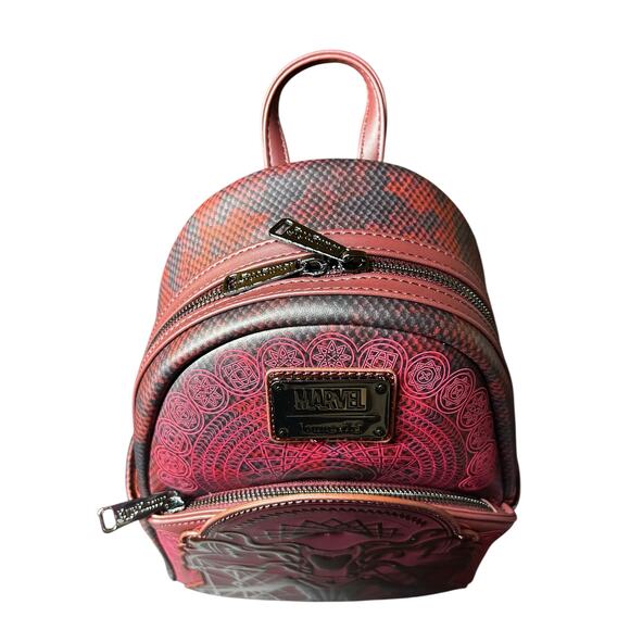 Disney Scarlet Witch Loungefly Mini Backpack NWT - Picture 9 of 9